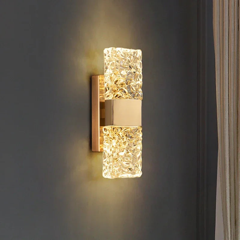 Magnifica Crystal Wall Light