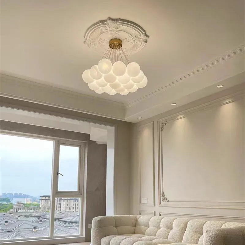 Ora Cloud Alabaster Chandelier