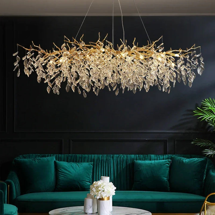 Crystalline Luxe Chandelier