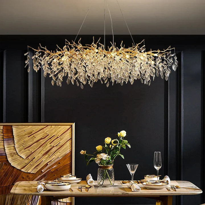 Crystalline Luxe Chandelier