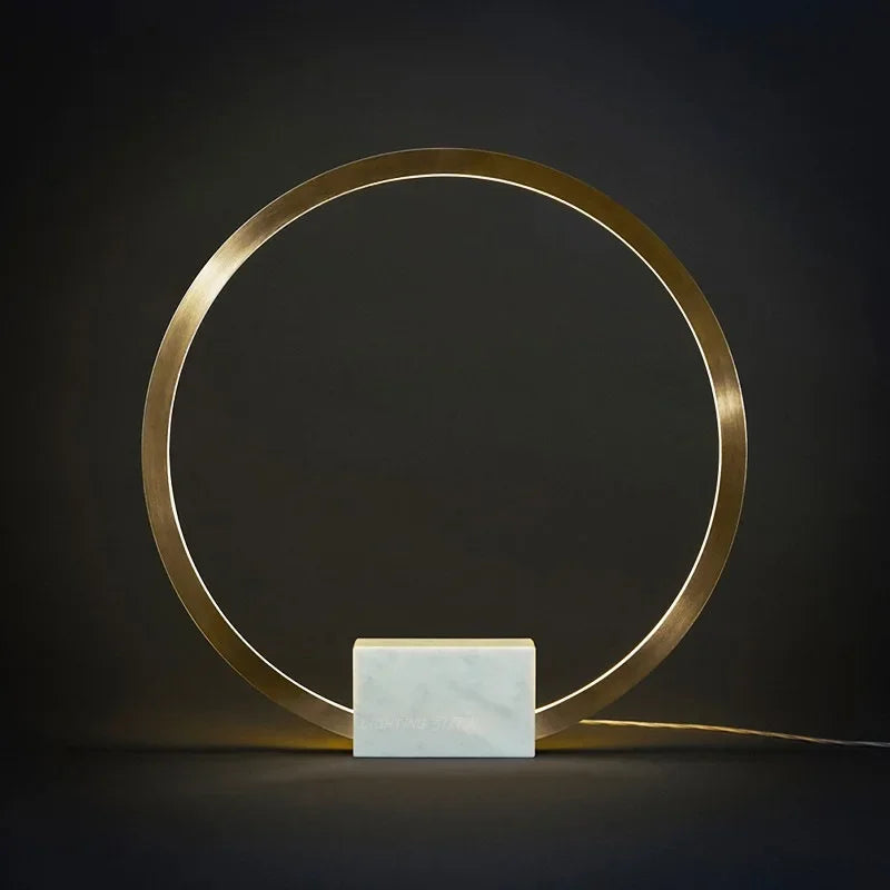 Halo Marble Lamp