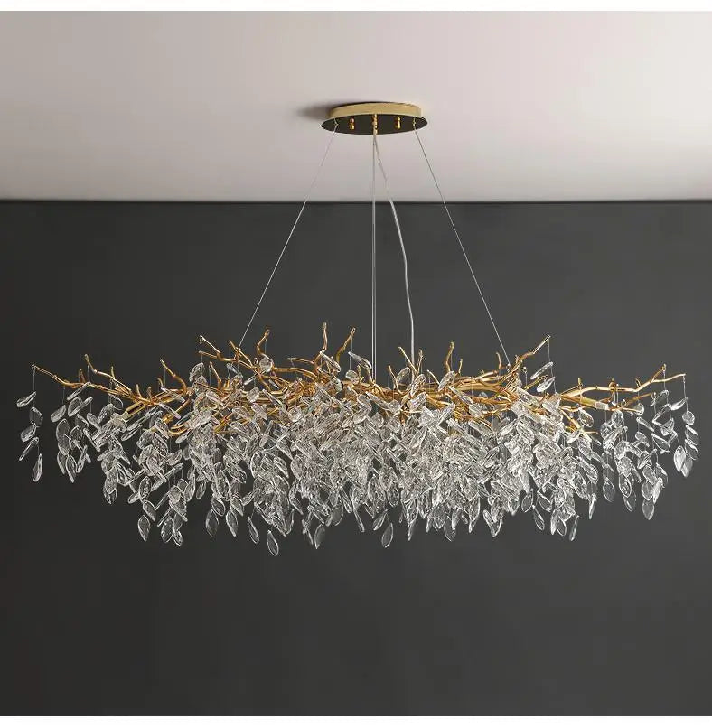 Crystalline Luxe Chandelier