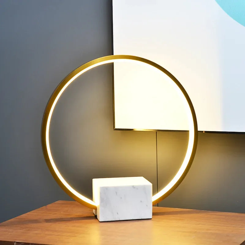 Halo Marble Lamp