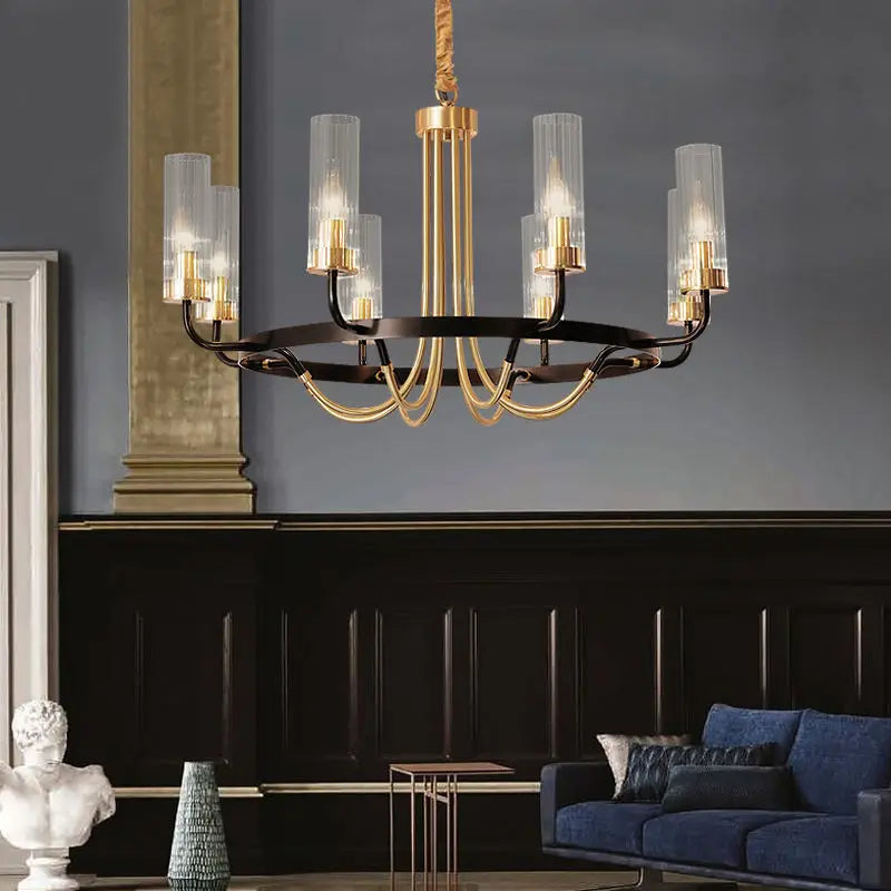 Copper Lux Chandelier