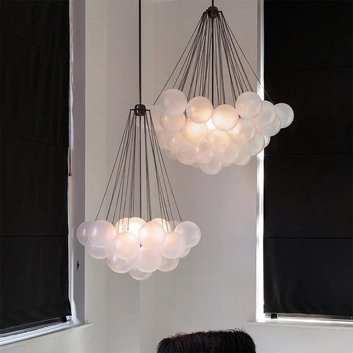 Glass Cloud Chandelier