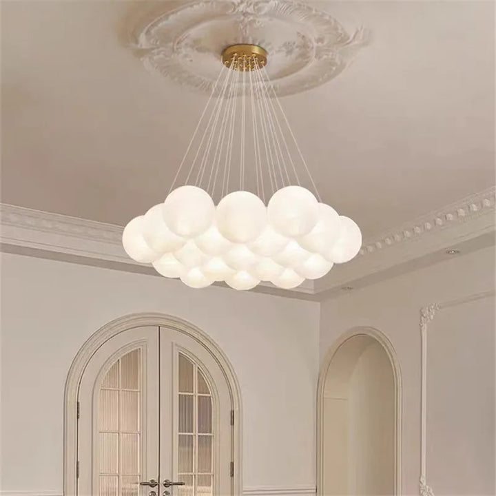 Ora Cloud Alabaster Chandelier