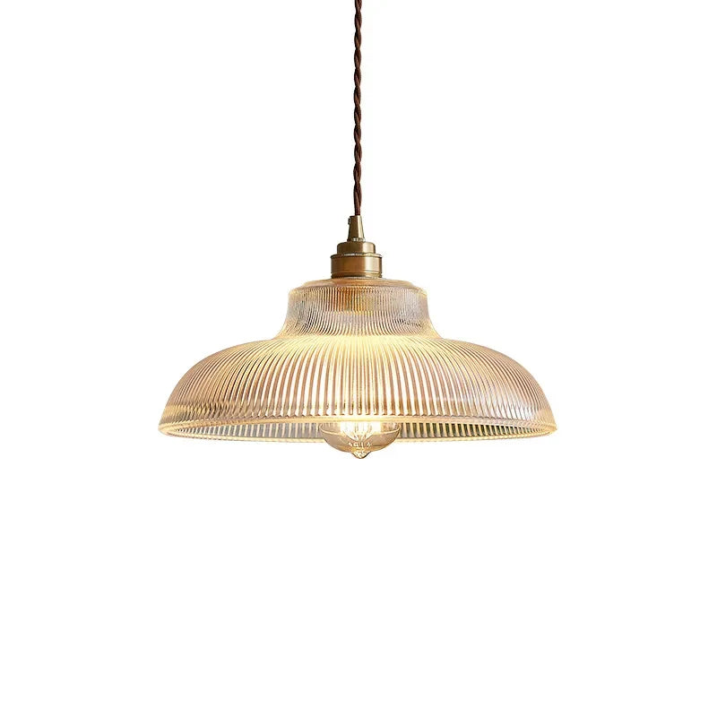 Dolce Vintage Glass Pendant Light