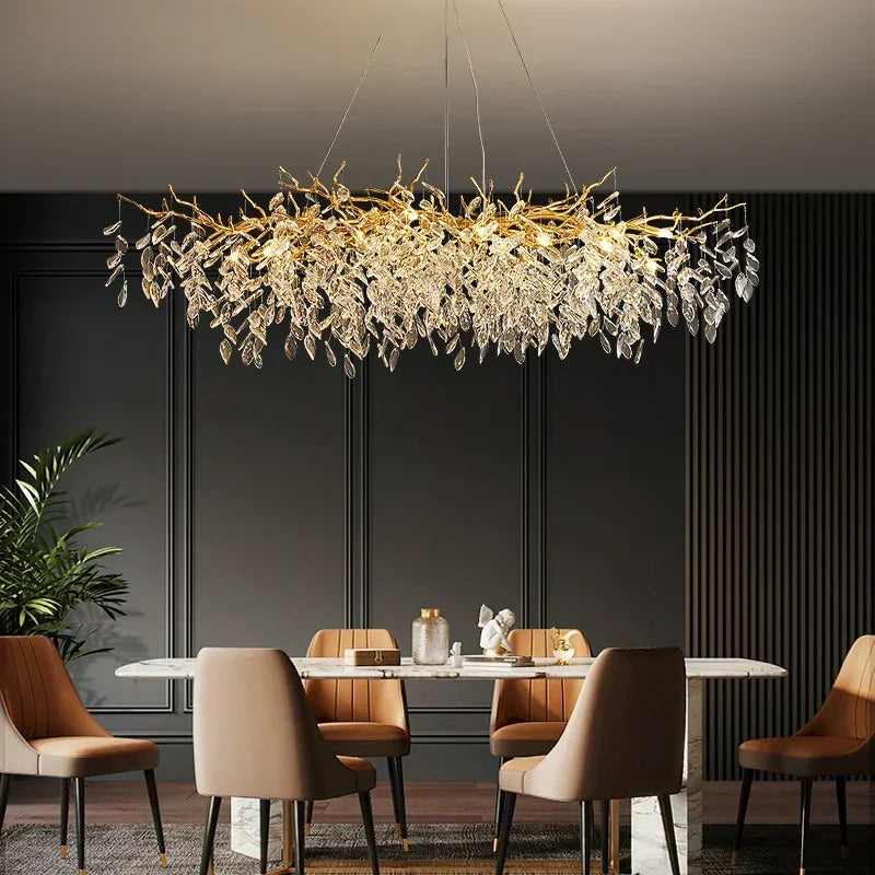 Crystalline Luxe Chandelier