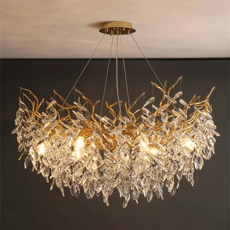 Crystalline Luxe Chandelier