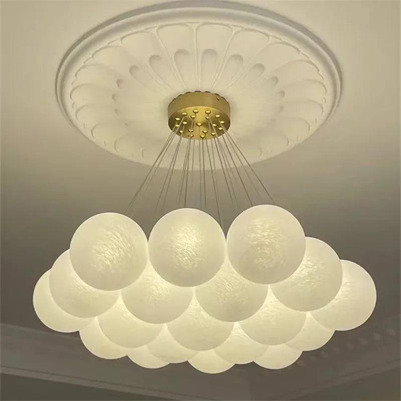 Ora Cloud Alabaster Chandelier