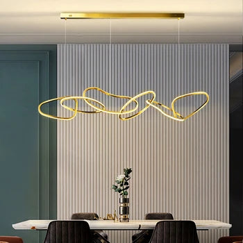 Rings Art Chandelier