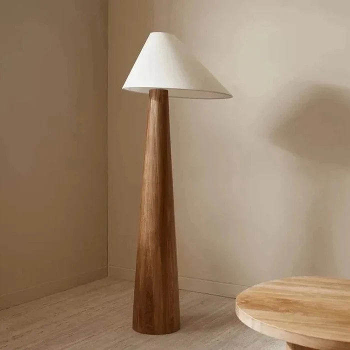 Mushi Wood Floor Lamp