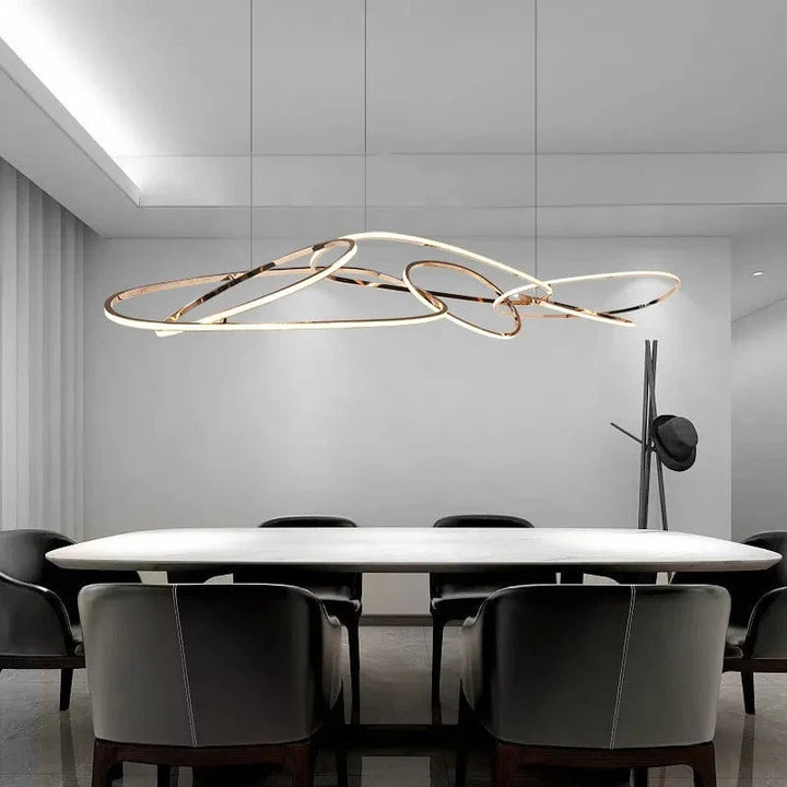 Rings Art Chandelier